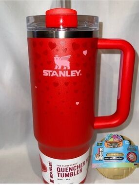 4" Mystery Squishy Dumpling & 30 oz Stanley xTarget Ruby Red Tumbler